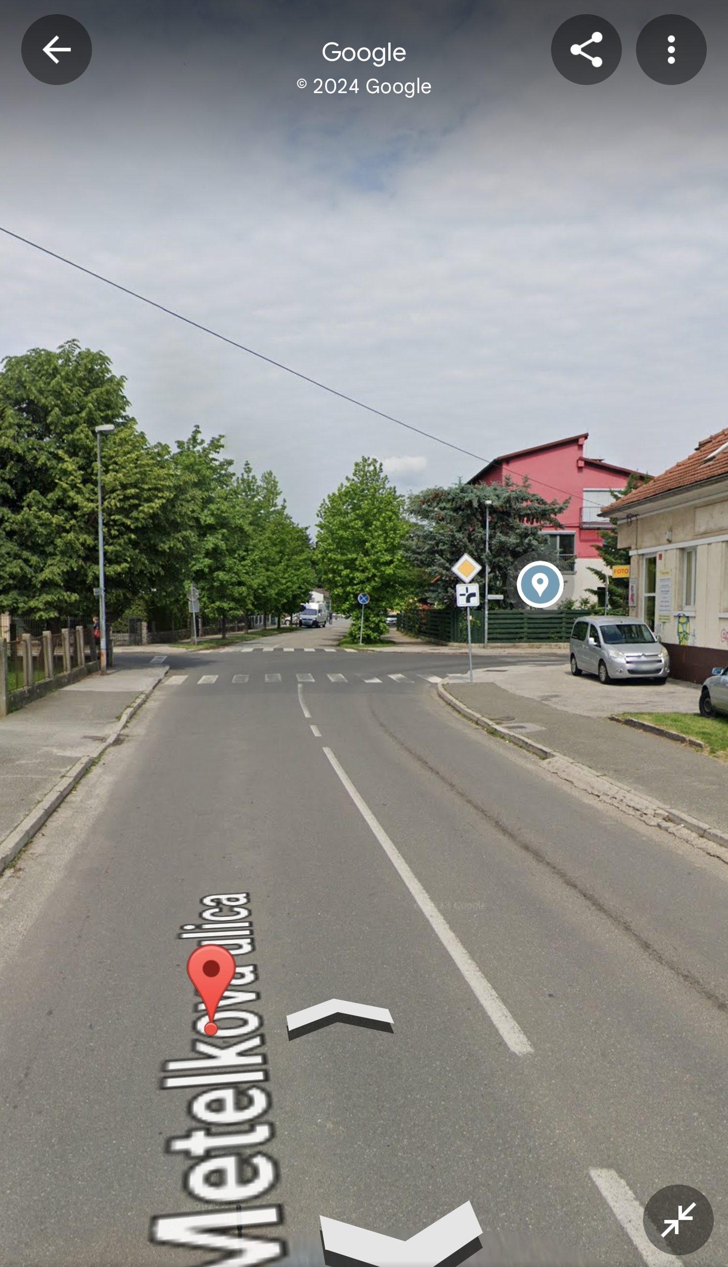 Postavitev cestnega ogledala na Radvanjski cesti