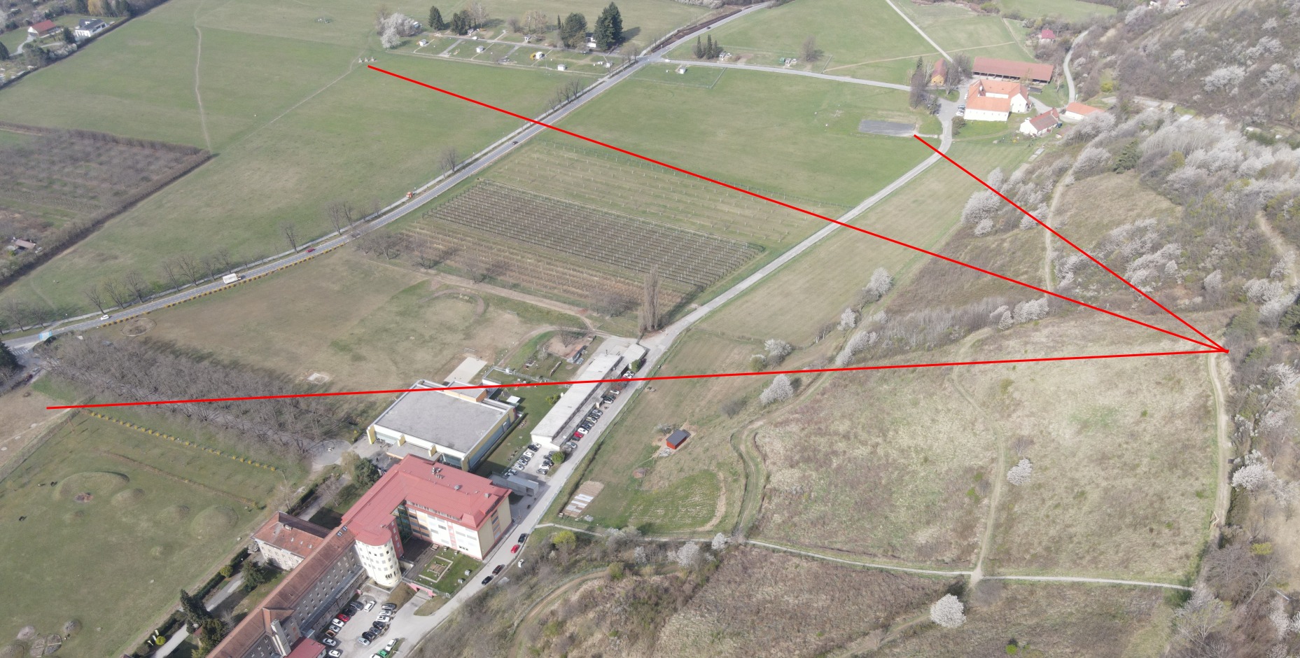 Kilometrski Zipline z vrha Kalvarije do Fontane