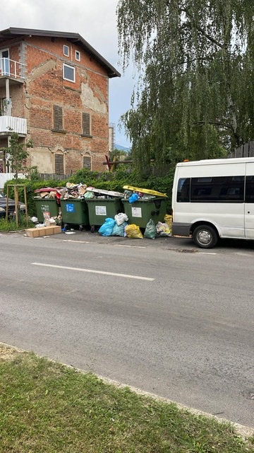 Odvažanje smeti ekološki otoki - Melje