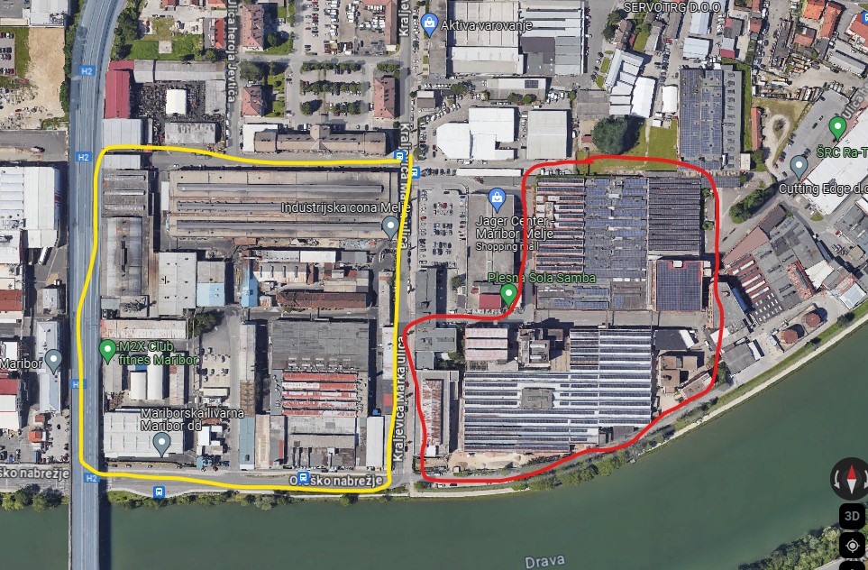 Nova stanovanjska soseska v Melju