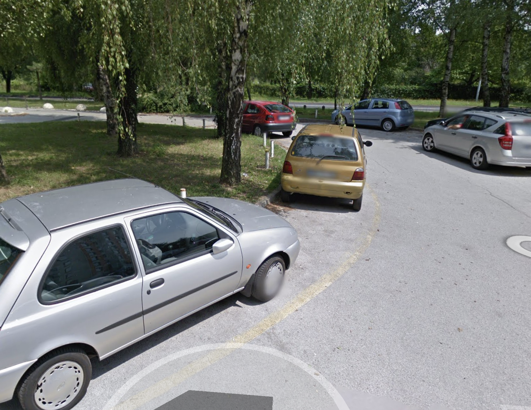 Obračališče linije G5 v kampusu